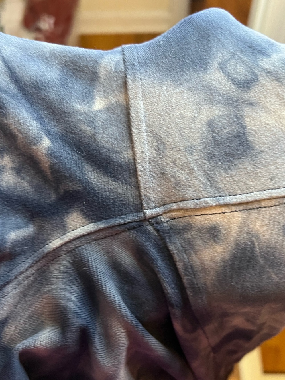 #962 Lululemon Ready to Rulu Jogger Crop Diamond Dye Lunar Rock True Navy Sz 4 - Picture 9 of 11
